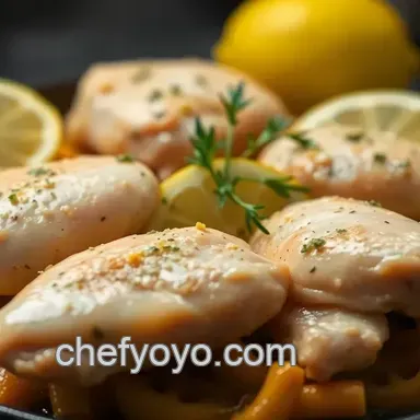 Easy Zesty Lemon Chicken Recipe: A Family Favorite Delight! Recipe Card