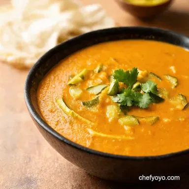 Zesty Zucchini Chili Soup Kickin Courgette Recipe Recipe Card