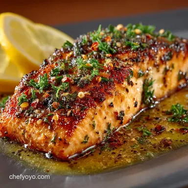 Effortless Lemon Garlic Salmon Recipe A Quick Weeknight Winner Recipe Card