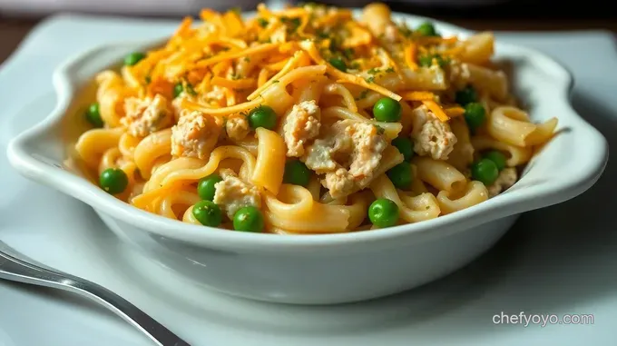 Classic Creamy Tuna Casserole: A Cozy Comfort Dish