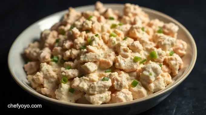 Classic Creamy Tuna Salad with a Twist