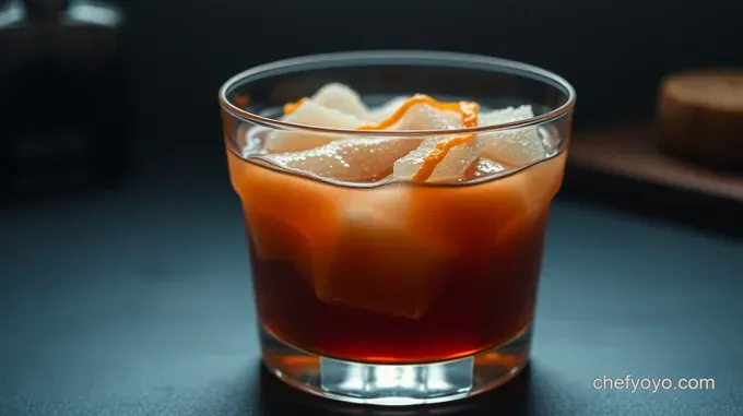 Classic Old Fashioned Cocktail Simple Syrup