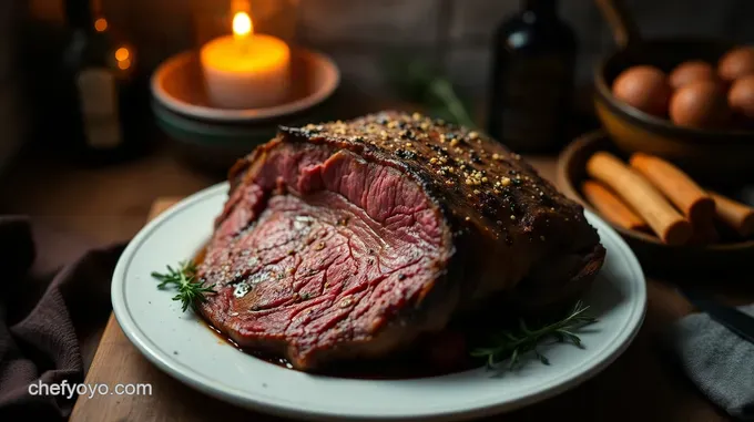 Classic Roast Beef with Herb Crust