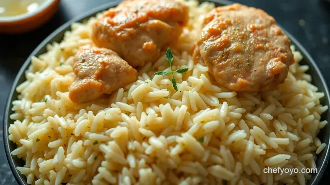Creamy Lemon Herb Chicken and Rice in the Instant Pot