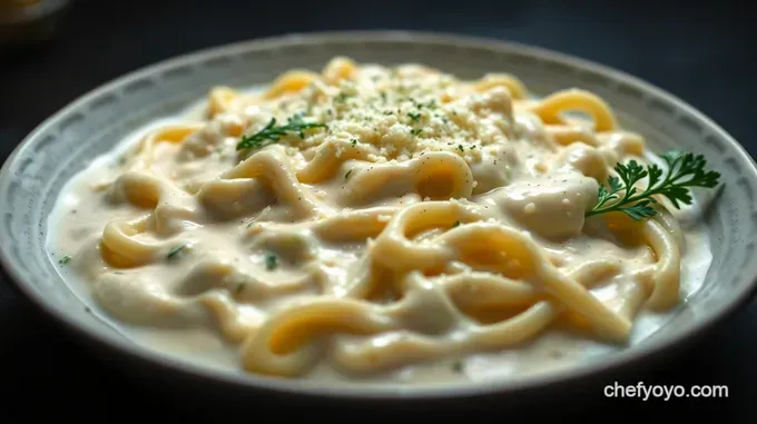 Creamy Milk Alfredo Sauce