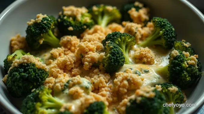 Creamy Parmesan Baked Broccoli
