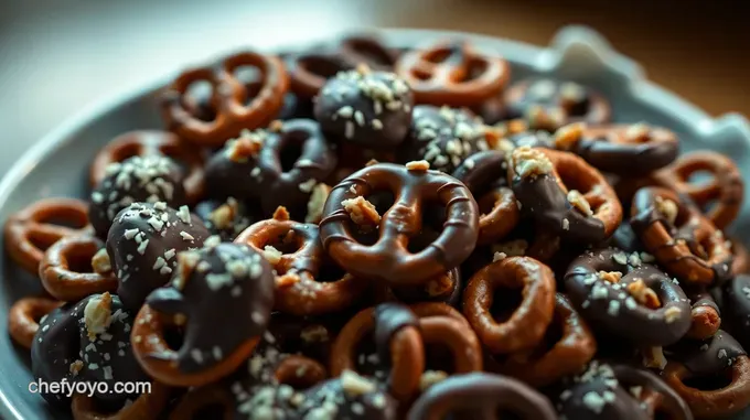 Decadent Chocolate-Coated Pretzels