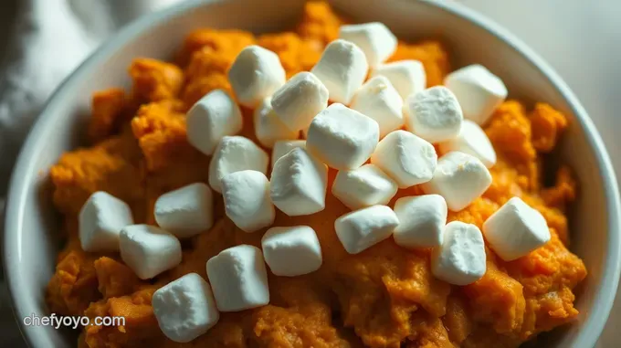 Easy Sweet Potato Casserole with Marshmallow Topping