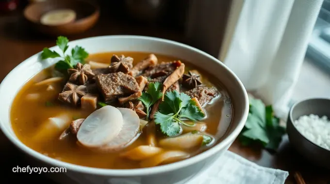 Hearty Beef Flank Pho: A Taste of Vietnam