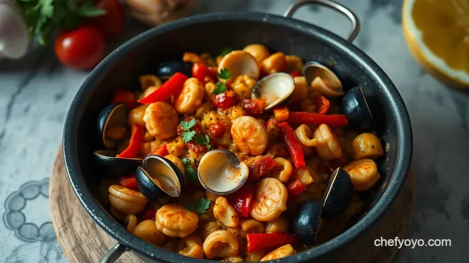 Mixed Shellfish Paella: A Taste of the Mediterranean