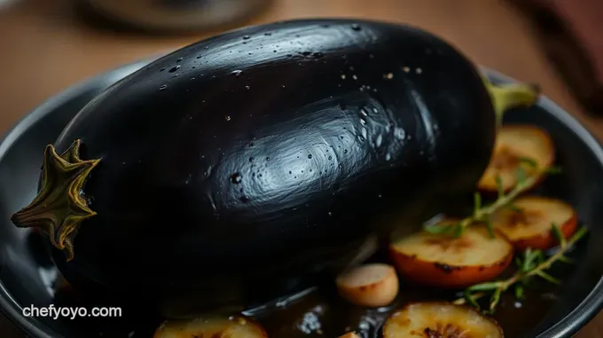 Perfectly Roasted Whole Eggplant: A Taste of the Mediterranean