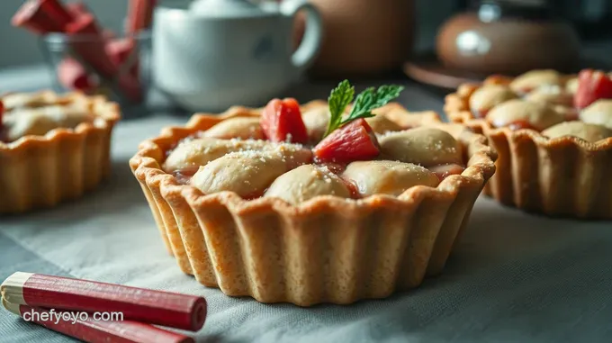 Rhubarb Pie Delight: A Classic British Treat