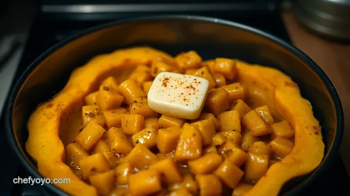 Roasted Acorn Squash with Maple Butter Glaze