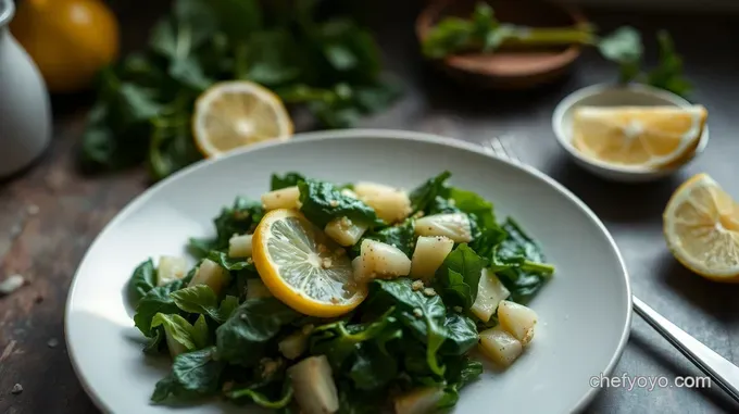 Sautéed Mangold Chard with Garlic and Lemon