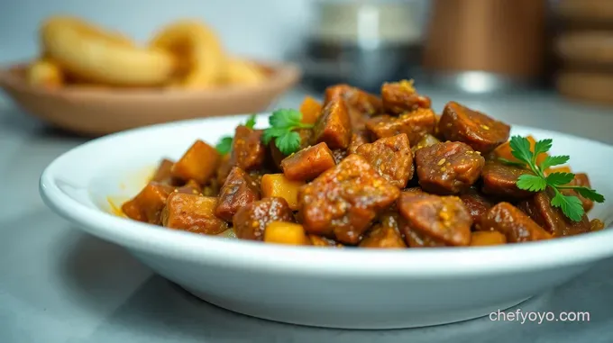 Savory Jamaican Curry Goat with Fragrant Rice