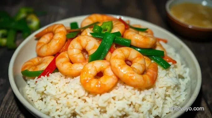 Shrimp Stir Fry with Rice: A Quick and Zesty Delight