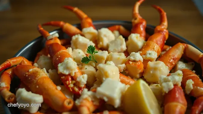 Sublime King Crab Legs with Garlic Butter