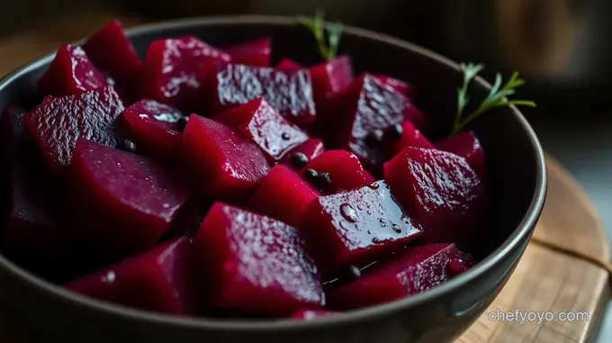 Vibrant Homemade Pickled Beetroot: A Taste of Tradition