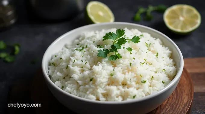 Zesty Cilantro and Lime Rice