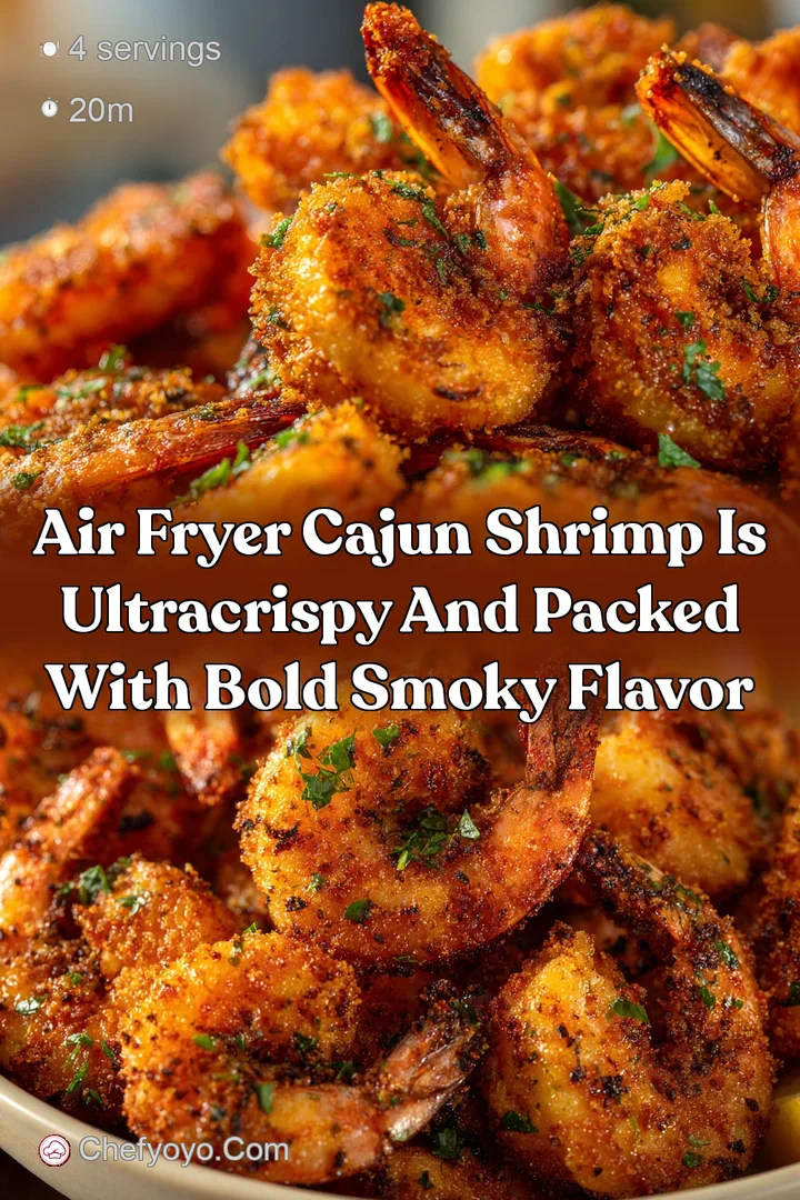 Air Fryer Cajun Shrimp is UltraCrispy and Packed with Bold Smoky Flavor