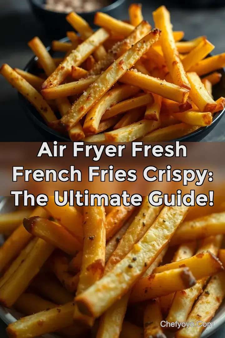 Air Fryer Fresh French Fries Crispy: The Ultimate Guide!