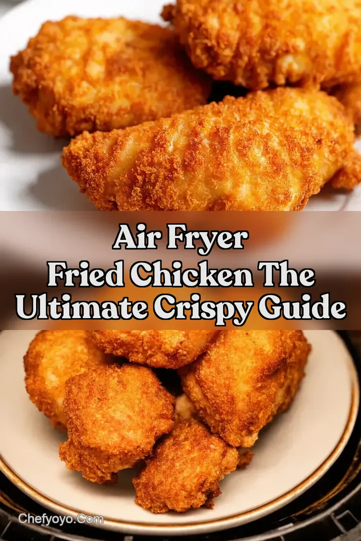 Air Fryer Fried Chicken The Ultimate Crispy Guide : PIN FOR LATER Air Fryer Fried Chicken The Ultimate Crispy Guide