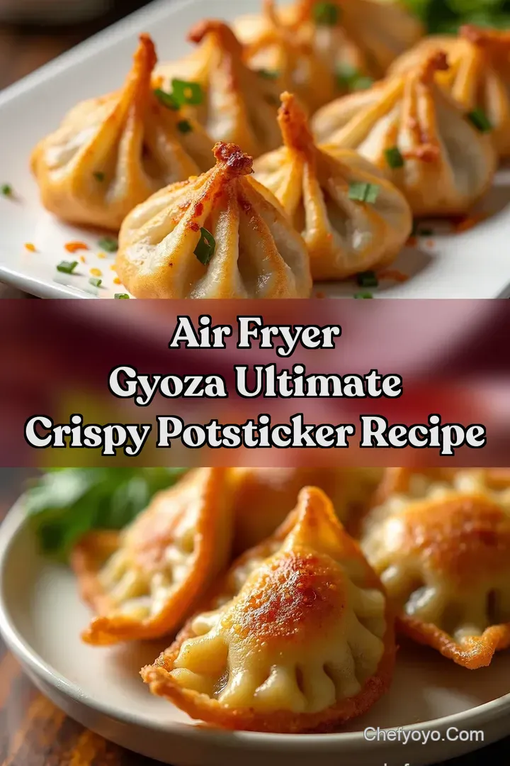 Air Fryer Gyoza Ultimate Crispy Potsticker Recipe