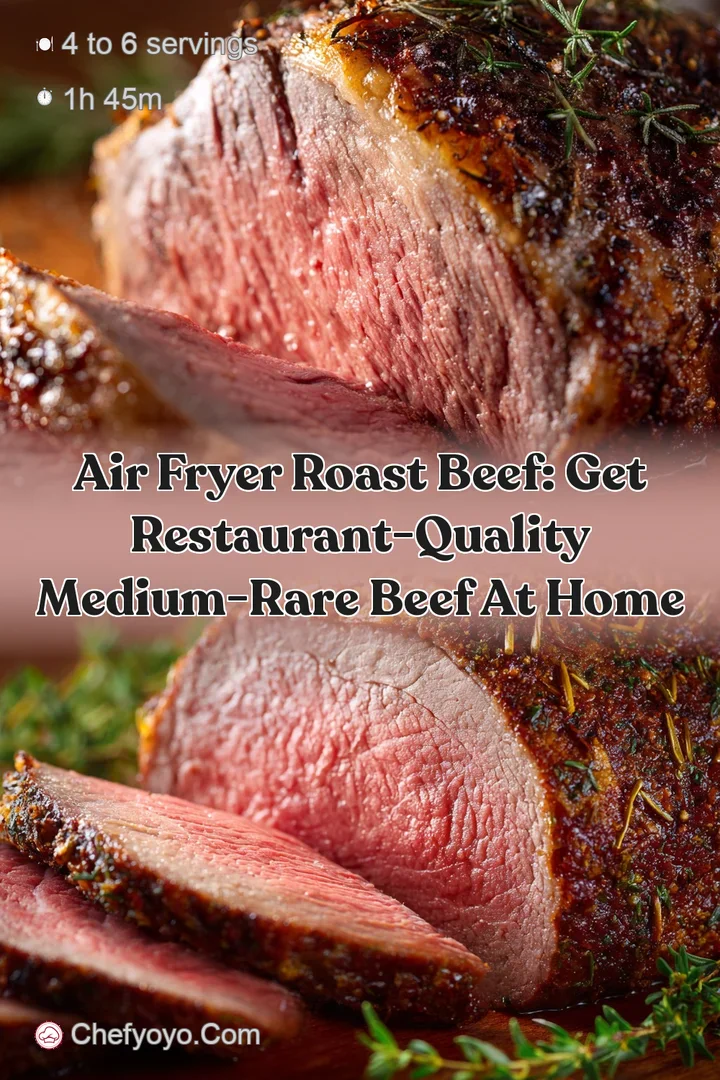 Air Fryer Roast Beef: Get Restaurant-Quality Medium-Rare Beef at Home