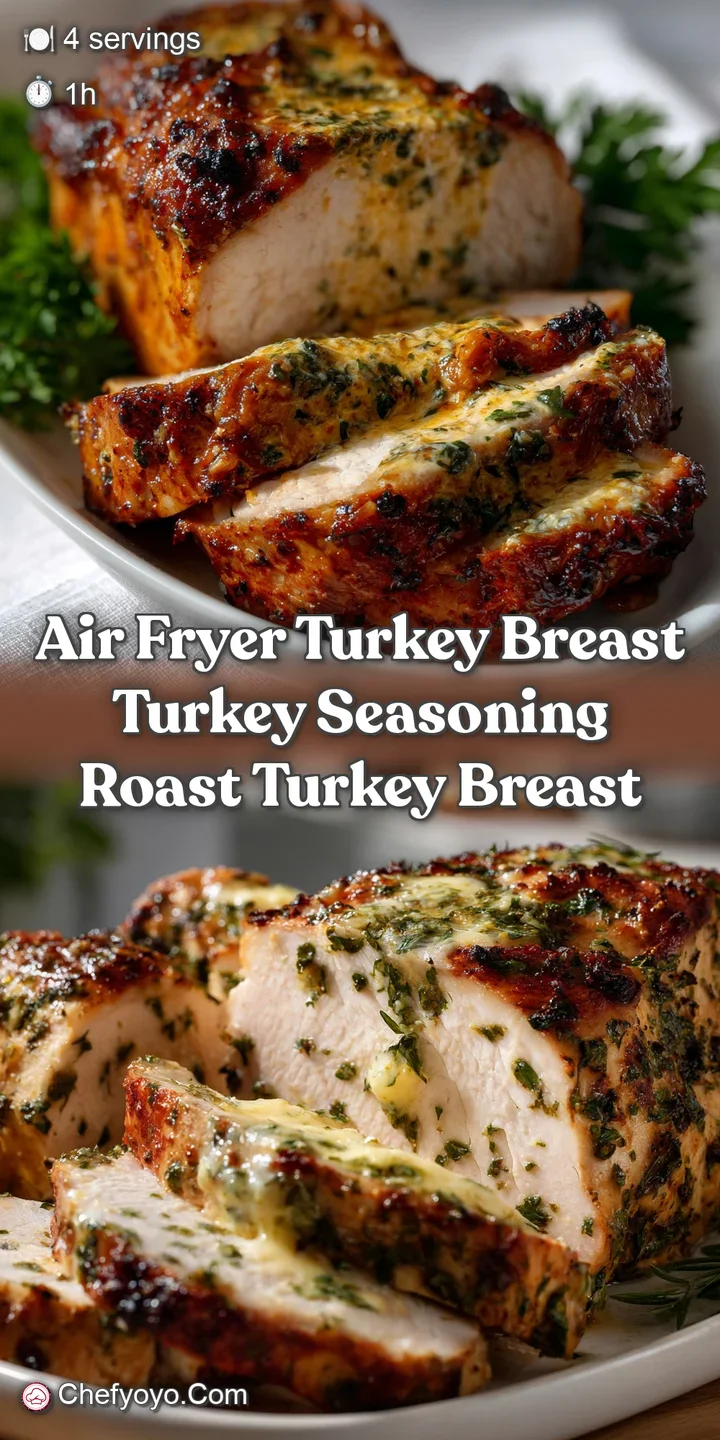 Air Fryer Turkey Breast Turkey Seasoning Roast Turkey Breast
