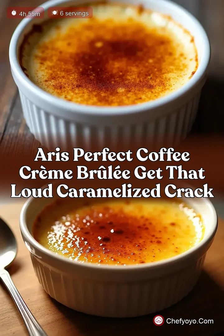 Aris Perfect Coffee Cr&egrave;me Br&ucirc;l&eacute;e Get that Loud Caramelized Crack