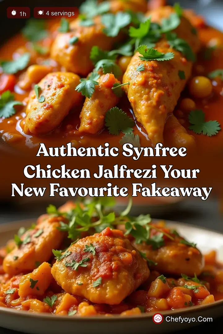Authentic SynFree Chicken Jalfrezi Your New Favourite Fakeaway