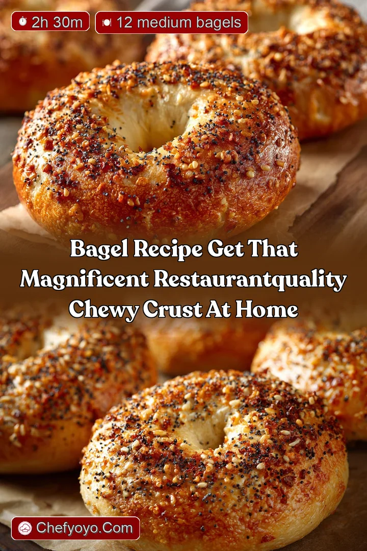 Bagel Recipe Get That Magnificent RestaurantQuality Chewy Crust At Home