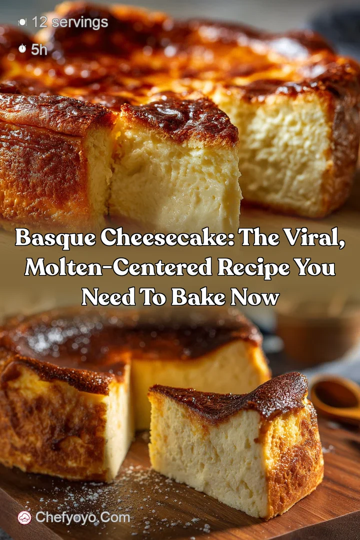 Basque Cheesecake: The Viral Molten-Centered Recipe You Need to Bake Now
