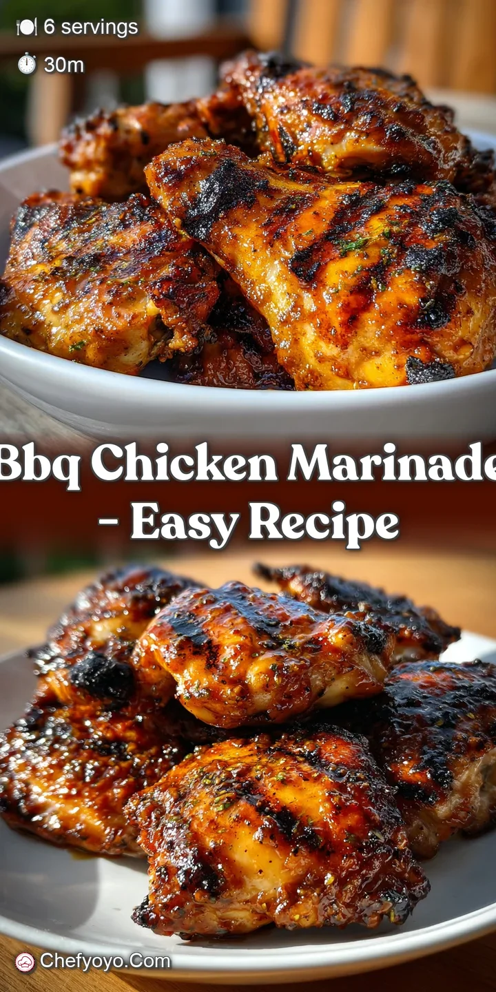 Close-up of sticky BBQ chicken, showing caramelized texture and smoky char. Sauce bubbles slightly, hinting at rich flavor.