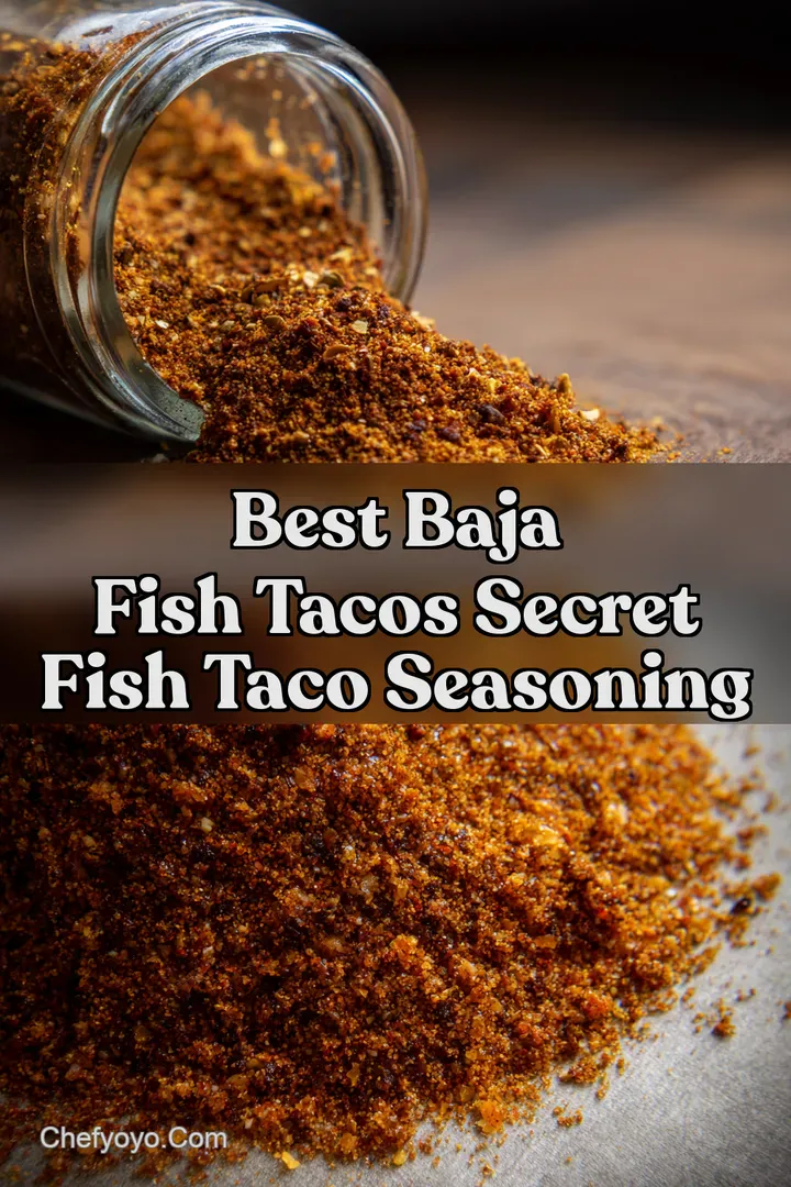 Best Baja Fish Tacos Secret Fish Taco Seasoning
