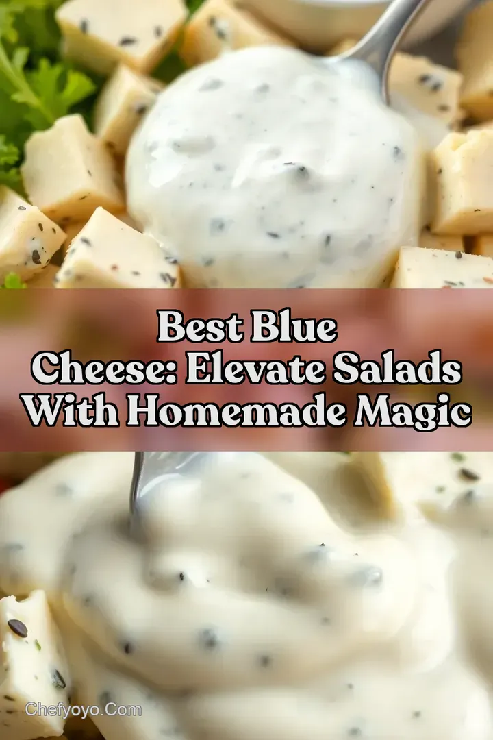 Best Blue Cheese: Elevate Salads with Homemade Magic : PIN FOR LATER Best Blue Cheese: Elevate Salads with Homemade Magic
