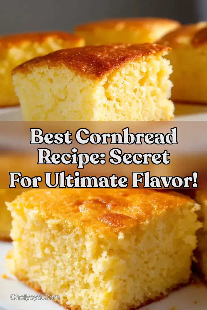 Best Cornbread Recipe: Secret For ULTIMATE Flavor!