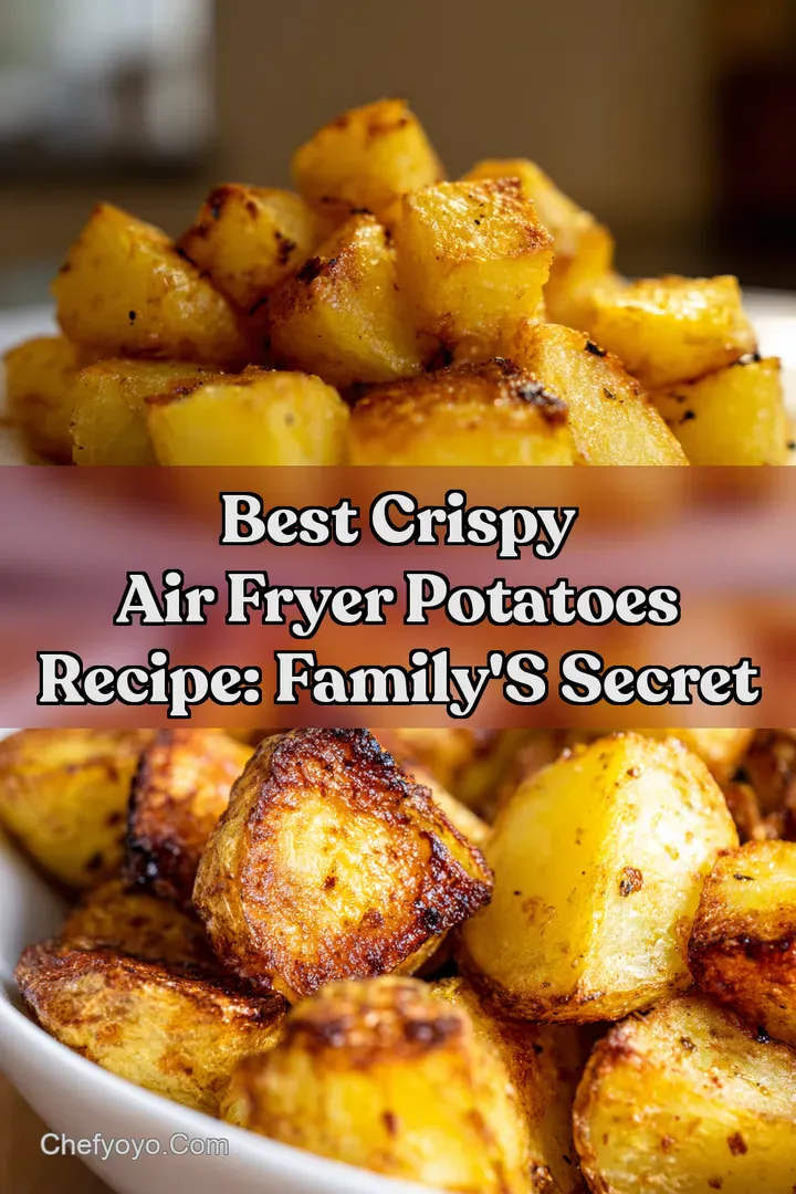 Best Crispy Air Fryer Potatoes Recipe: Family' s Secret : PIN FOR LATER Best Crispy Air Fryer Potatoes Recipe: Family' s Secret