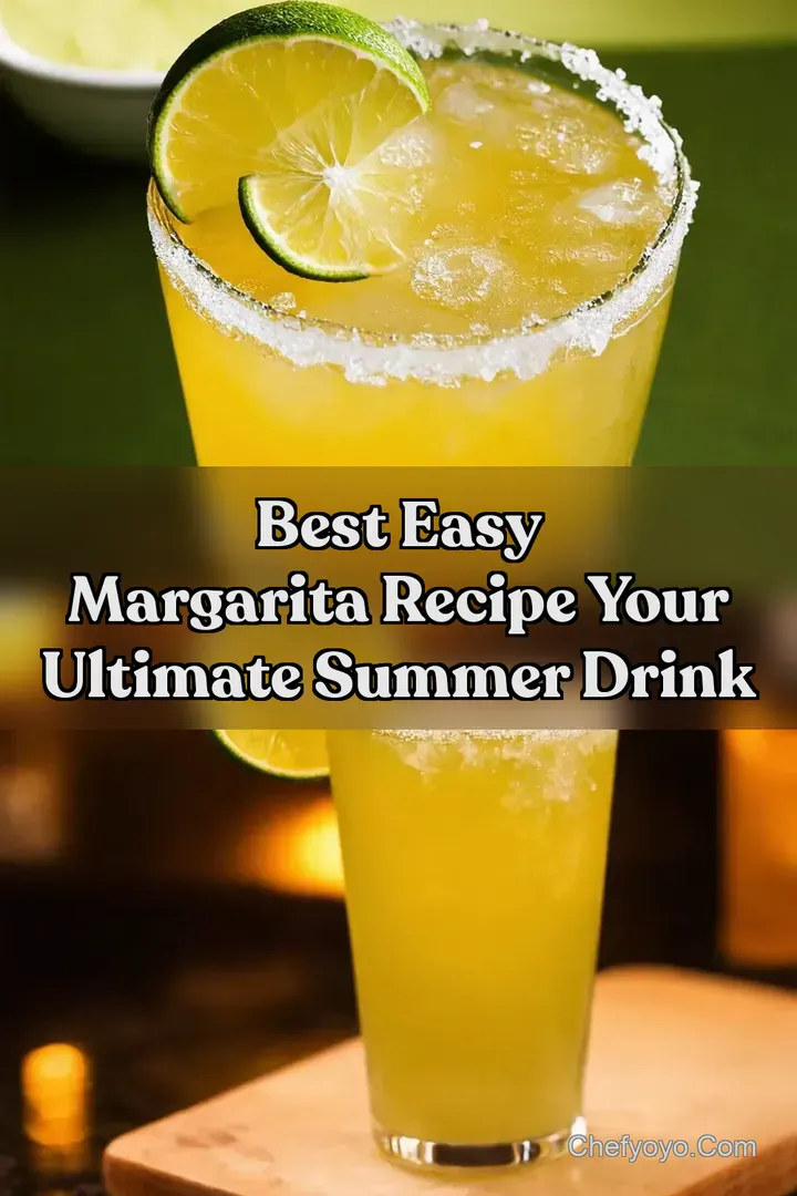 Best Easy Margarita Recipe Your Ultimate Summer Drink