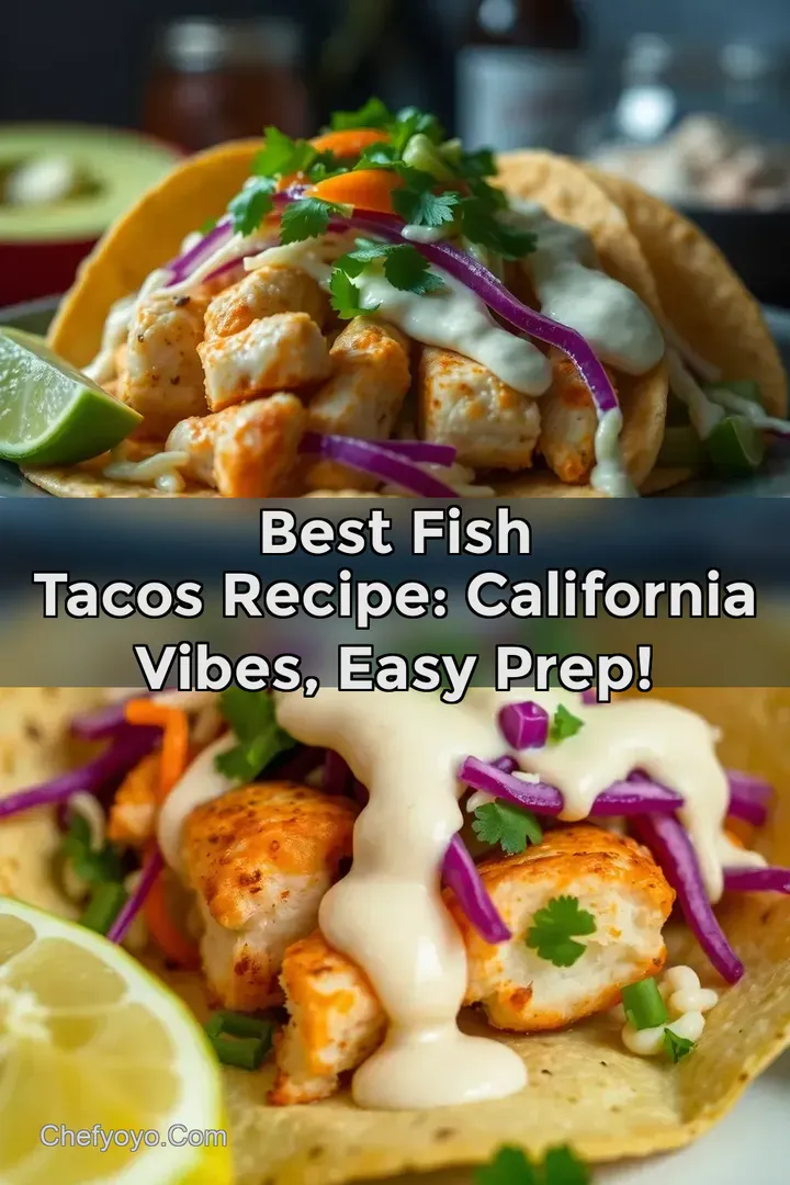 Best Fish Tacos Recipe: California Vibes Easy Prep!