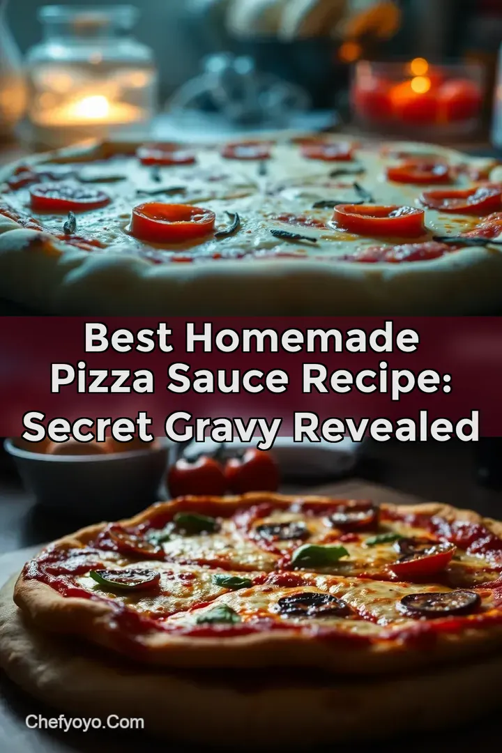Best Homemade Pizza Sauce Recipe: Secret Gravy Revealed