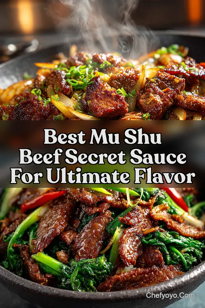 Best Mu Shu Beef Secret Sauce for Ultimate Flavor