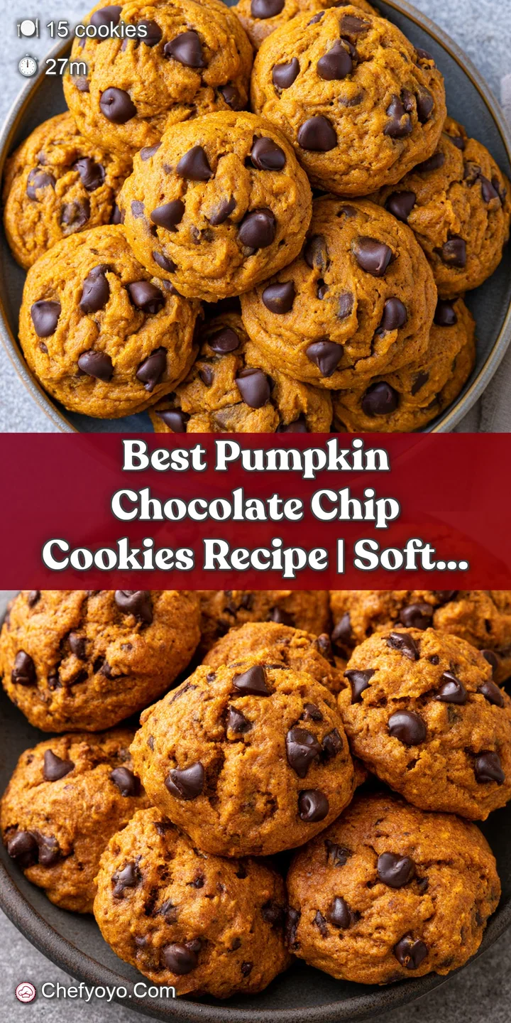 Close-up of a chewy orange cookie showing gooey melted chocolate chips and a soft, tender center with slight cracks.