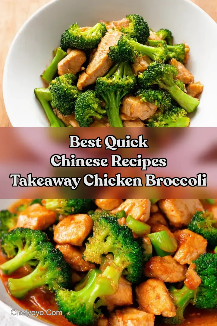 Best Quick Chinese Recipes Takeaway Chicken Broccoli : PIN FOR LATER Best Quick Chinese Recipes Takeaway Chicken Broccoli