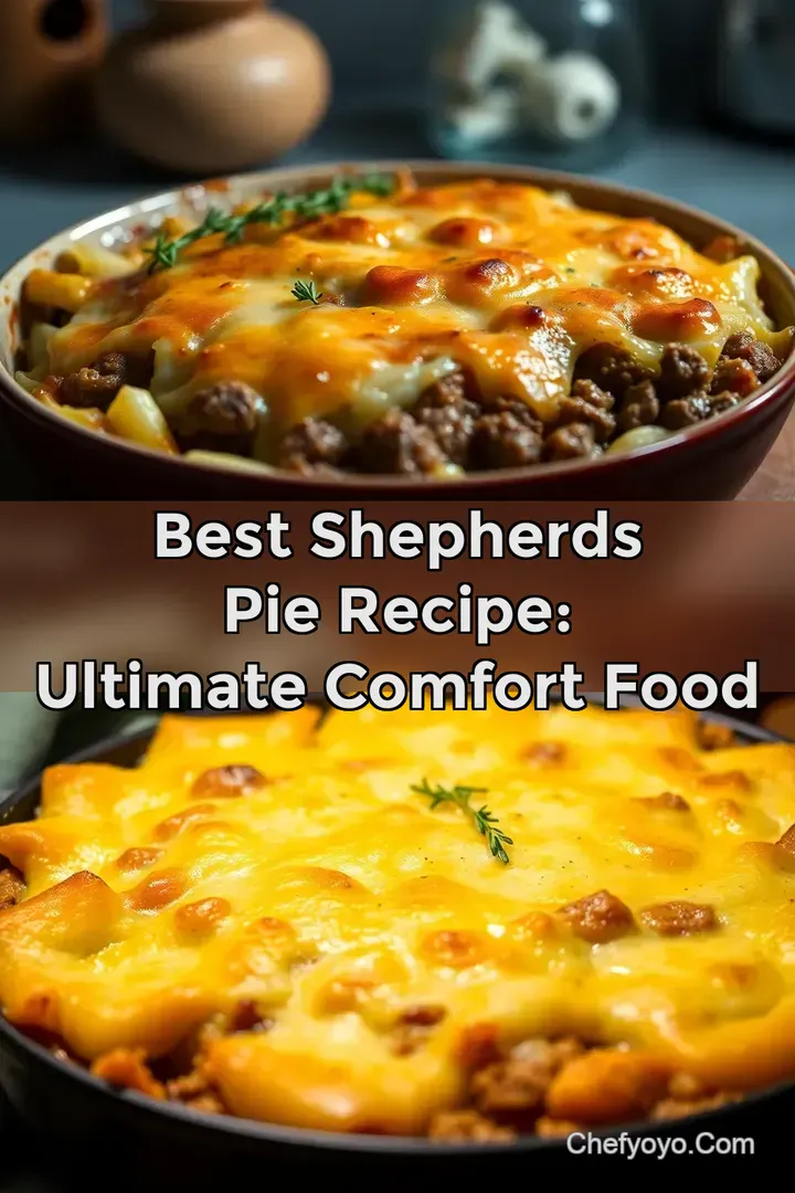 Best Shepherds Pie Recipe: Ultimate Comfort Food