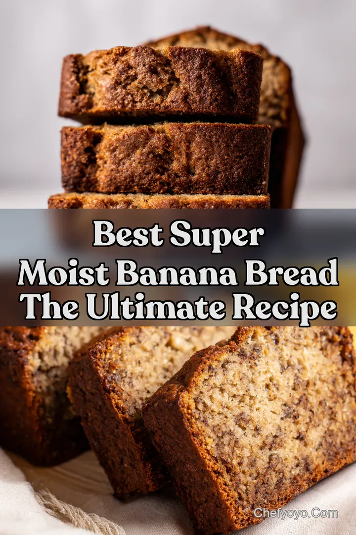 Best Super Moist Banana Bread The Ultimate Recipe