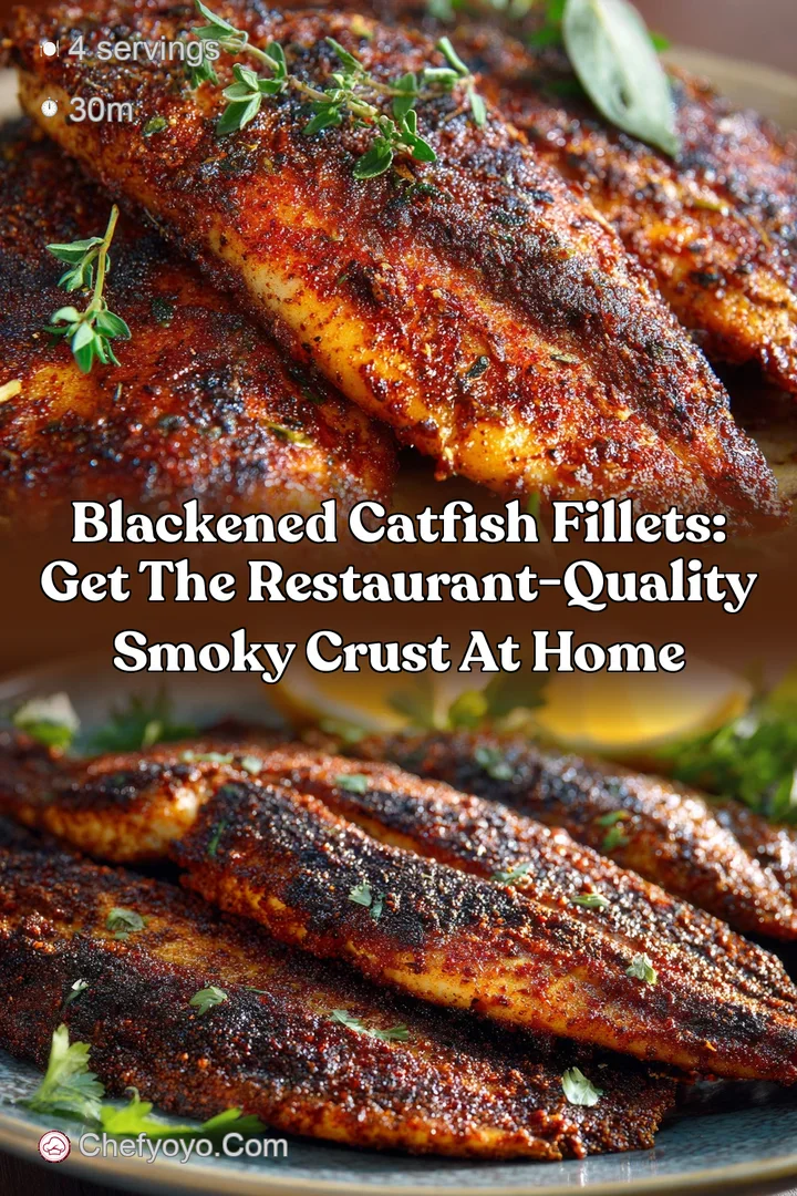 Blackened Catfish Fillets: Get the restaurant-quality smoky crust at home