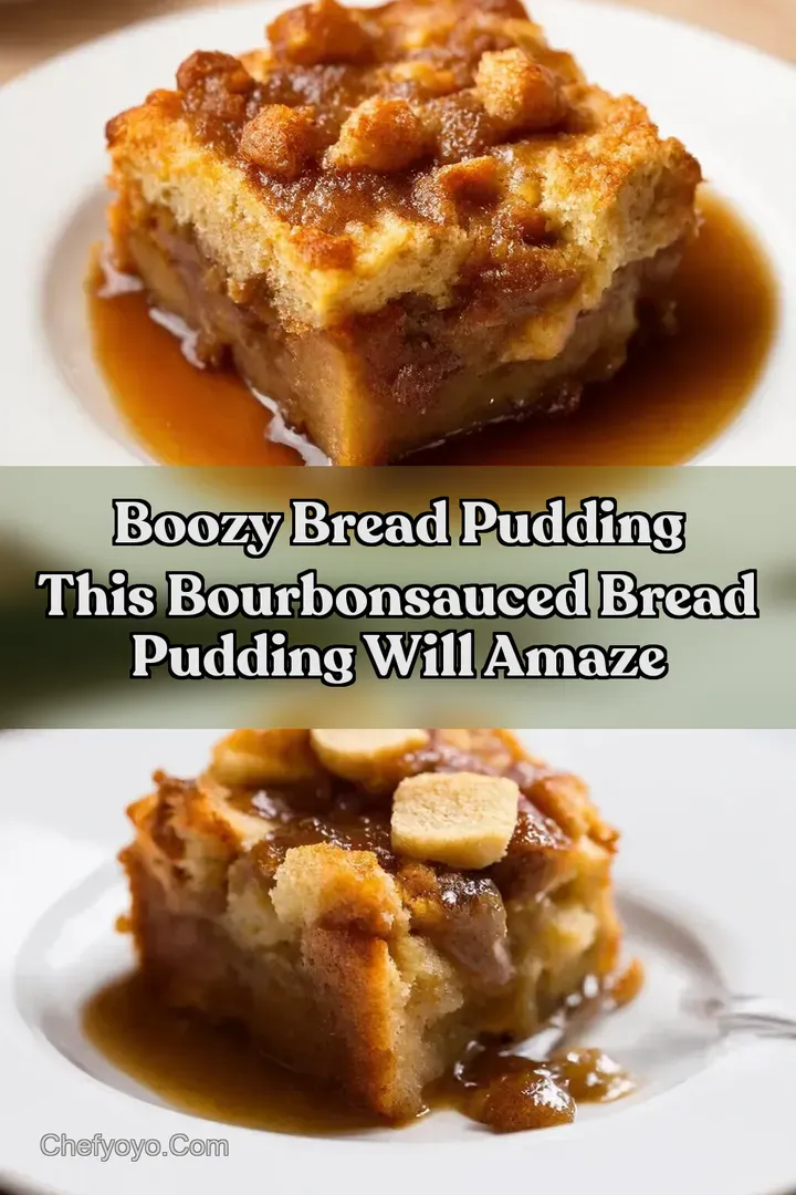 Boozy Bread Pudding This BourbonSauced Bread Pudding Will Amaze