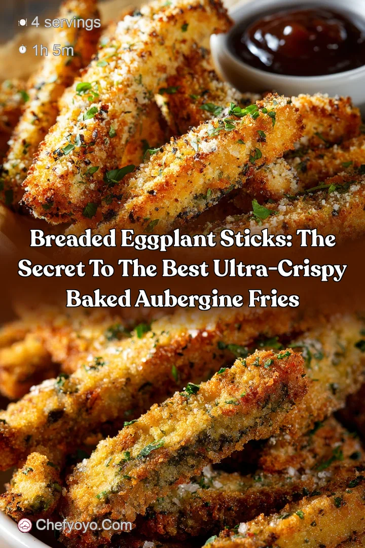 Breaded Eggplant Sticks: The Secret to the Best Ultra-Crispy Baked Aubergine Fries