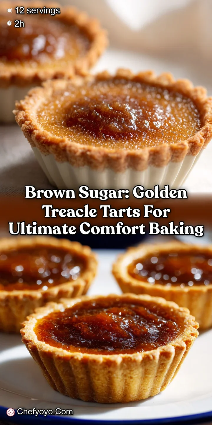 Brown Sugar: Golden Treacle Tarts For Ultimate Comfort Baking